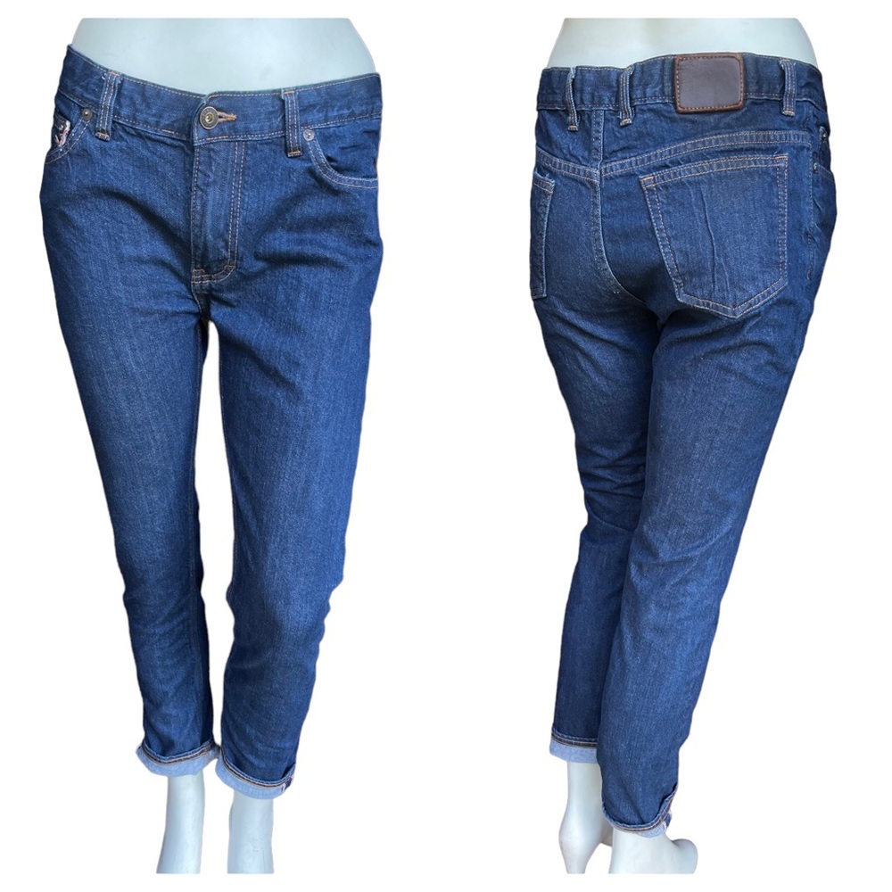 Lawless Denim Dark Wash Japanese Selvedge Straight Leg  31" Waist & 27.5" Inseam